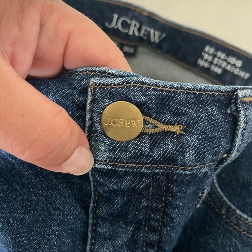 J. Crew 96’ Straight Leg Blue Jeans NWOT - Picture 12 of 14